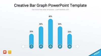 Free Creative Bar Graph Powerpoint Template Slides Just Free Slide