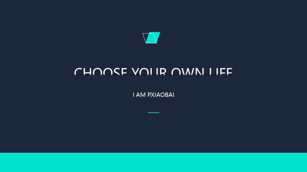 Choose Your Own Life Presentation Template