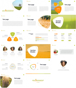Environment powerpoint template 2