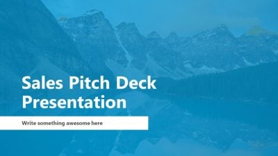 Sales Pitch Free Powerpoint Presentation Template1
