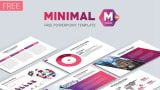 Minimal Free business PowerPoint Template 1