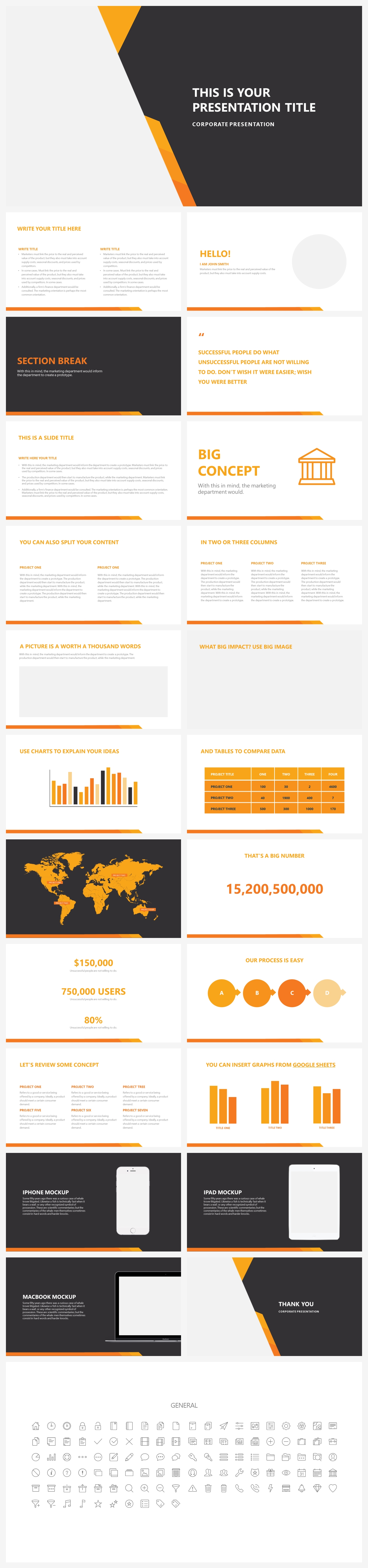 Constructor Free PowerPoint Template
