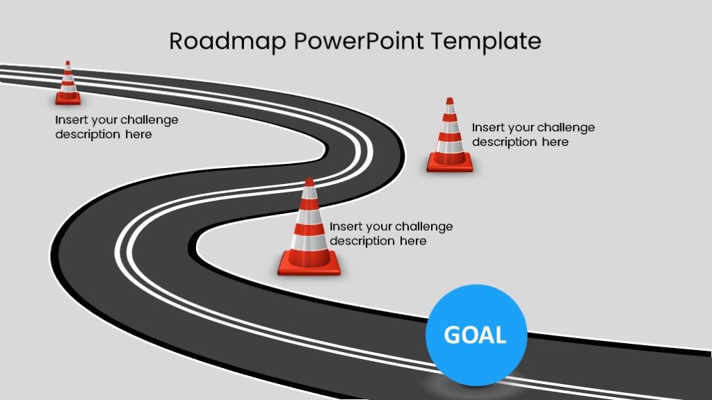 roadmap powerpoint template free