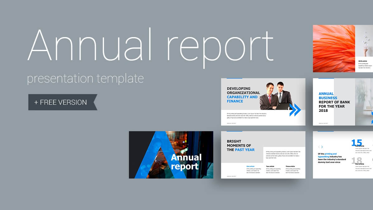 10 Best Free Annual Report Presentation Templates 2020 Just Free Slides