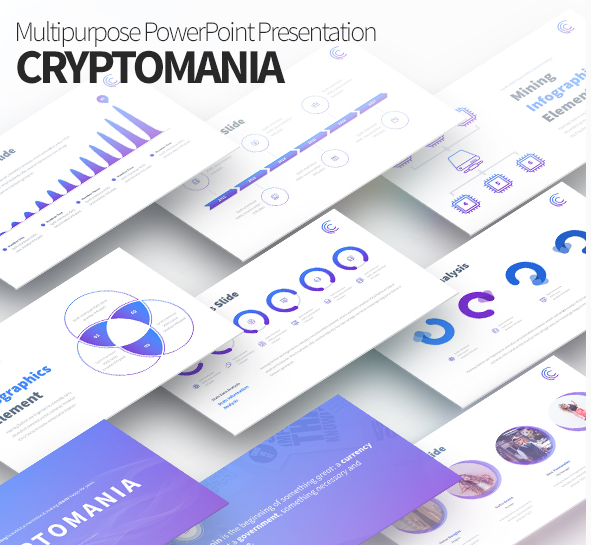 Cryptomania - Multipurpose PowerPoint Presentation