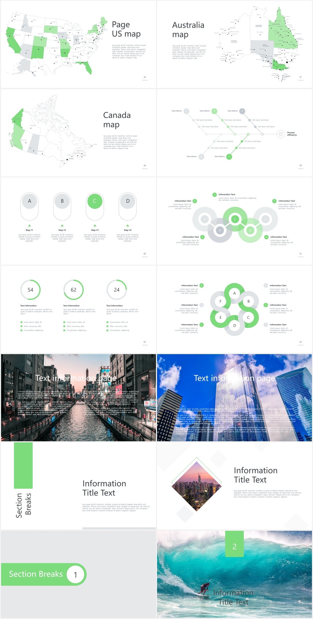 Enviorment PowerPoint Template preview 3