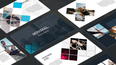 Minimal Pitch Deck PowerPoint Template