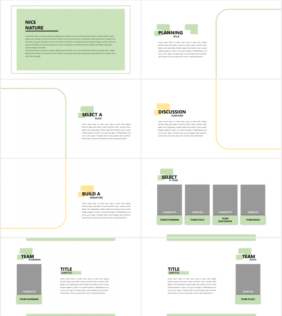Business Minimal Powerpoint Template 02