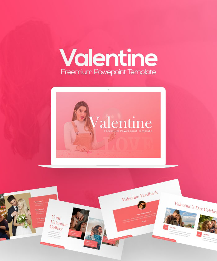 screenshot of Valentine PowerPoint Templates