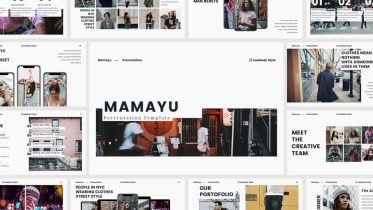 MAMAYU – Lookbook Powerpoint Template