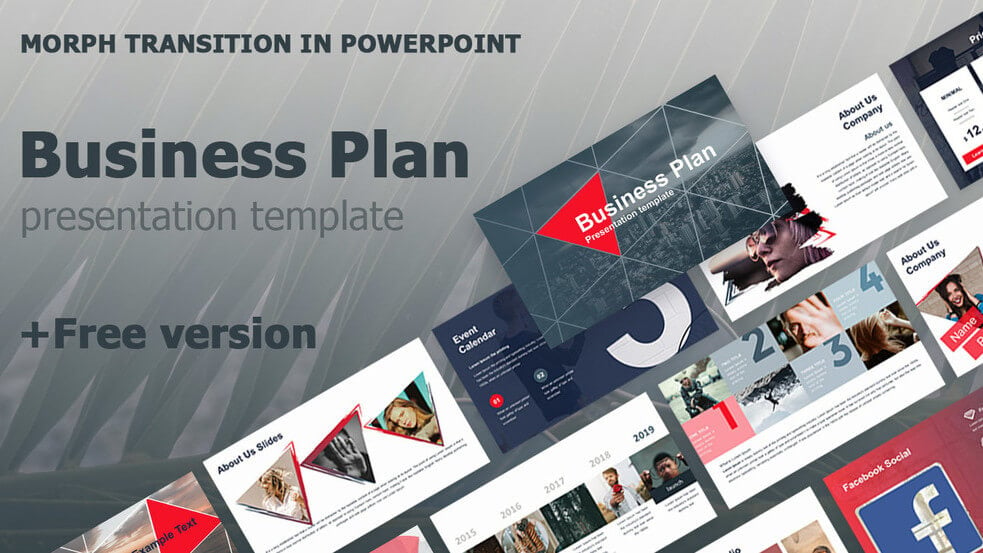 Business Plan PowerPoint Template Free Download (20 Pages)