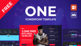 One Creative Free Powerpoint Template