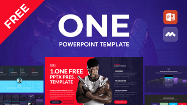 One Creative Free Powerpoint Template