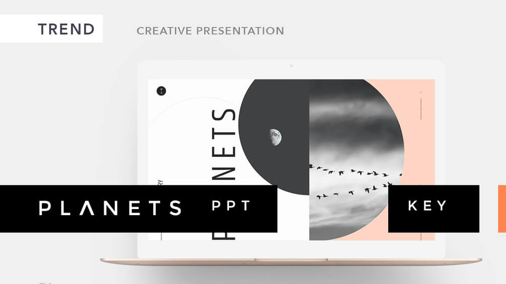 PLANETS PowerPoint Template Free key