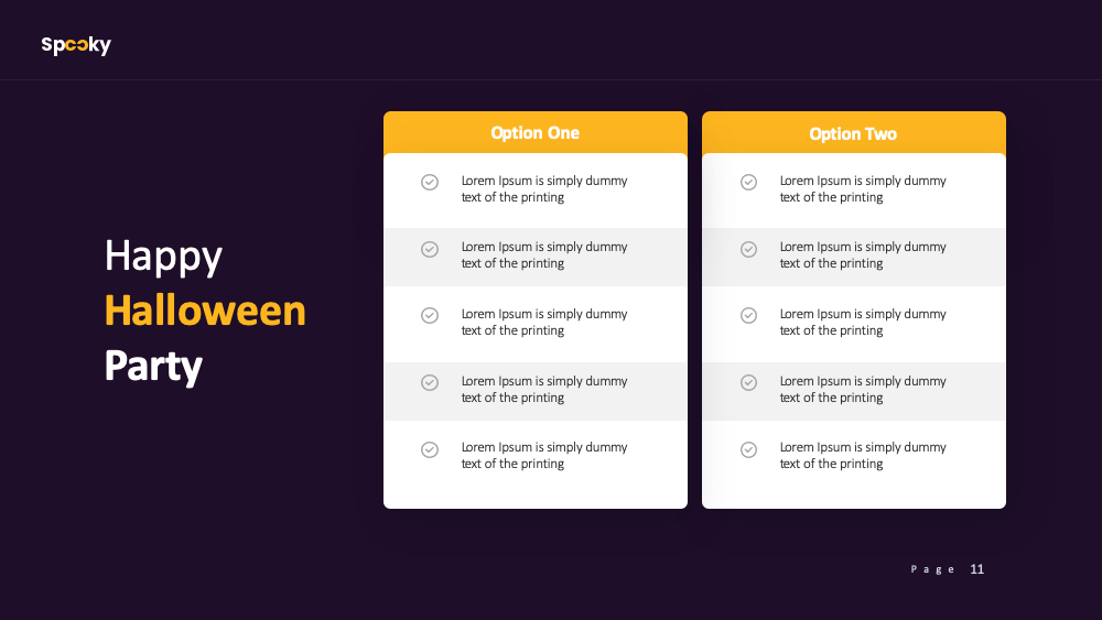 Spooky Halloween Presentation Template preview11
