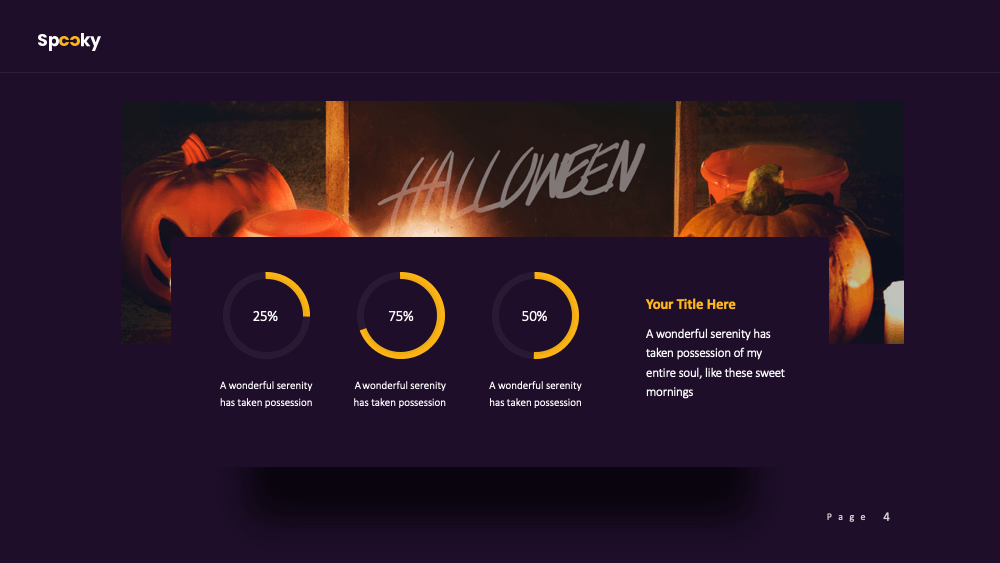 Spooky Halloween Presentation Template preview4