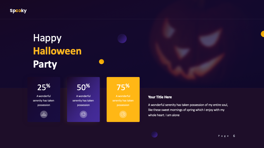 Spooky Halloween Presentation Template preview6