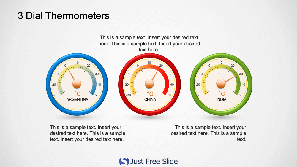 Free Speedometer Gauge Shapes For PowerPoint 12 Slides Just Free Slide