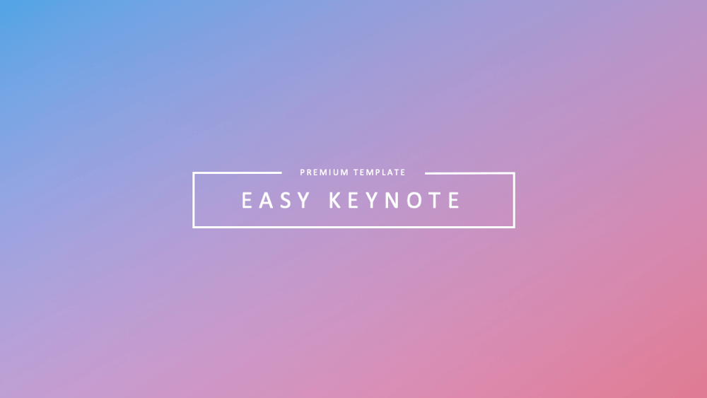 EASY Free Keynote Template1