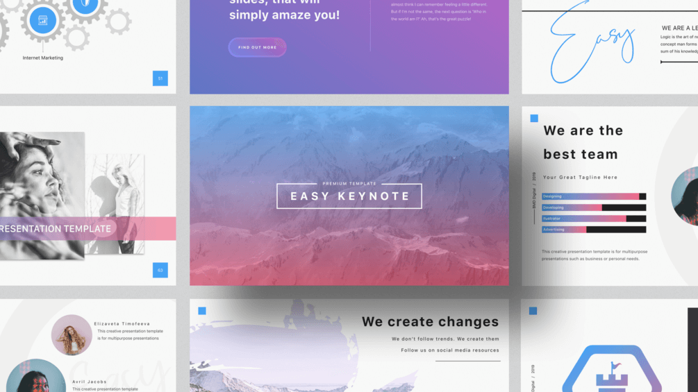 animated keynote templates