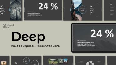 Deep – Multipurpose Presentations Template preview