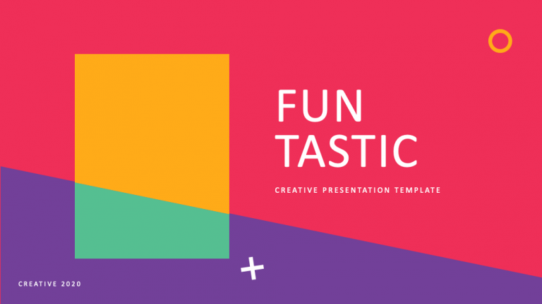 FUN Tastic Free Presentation Template | Just Free Slide