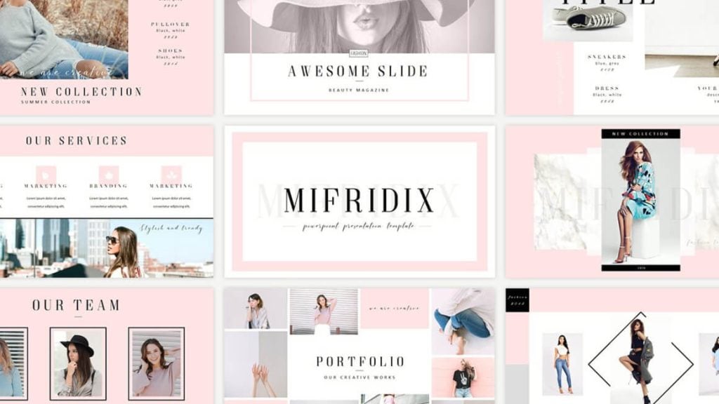 Mifridix - Free Fashion PowerPoint Template