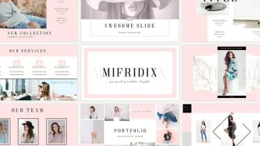 Mifridix Free Fashion Powerpoint Template