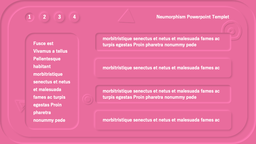 Neumorphism Free PowerPoint Template8