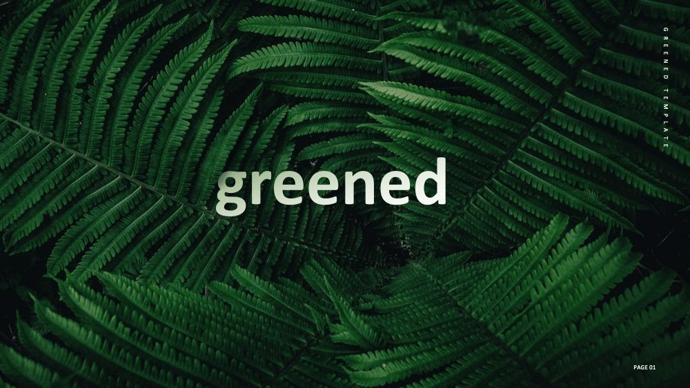 Greened PPT Template1