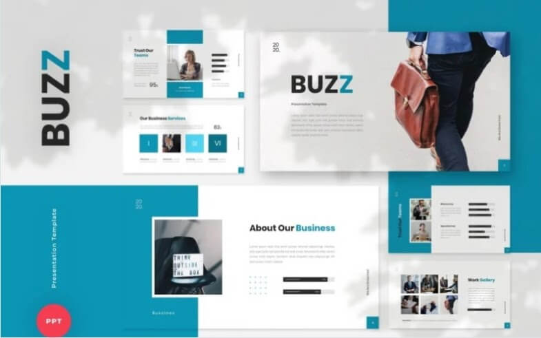 Buzz - Business PowerPoint Template