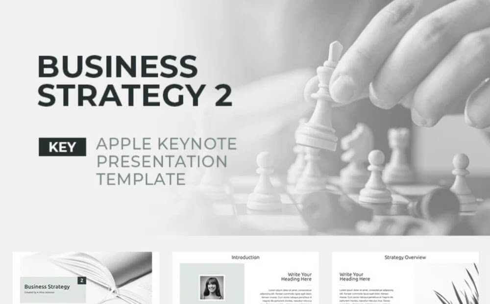 Business Strategy 2 Keynote Template