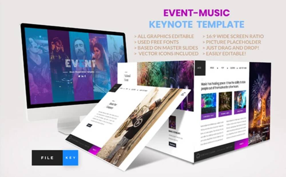 Event - Music Keynote Template