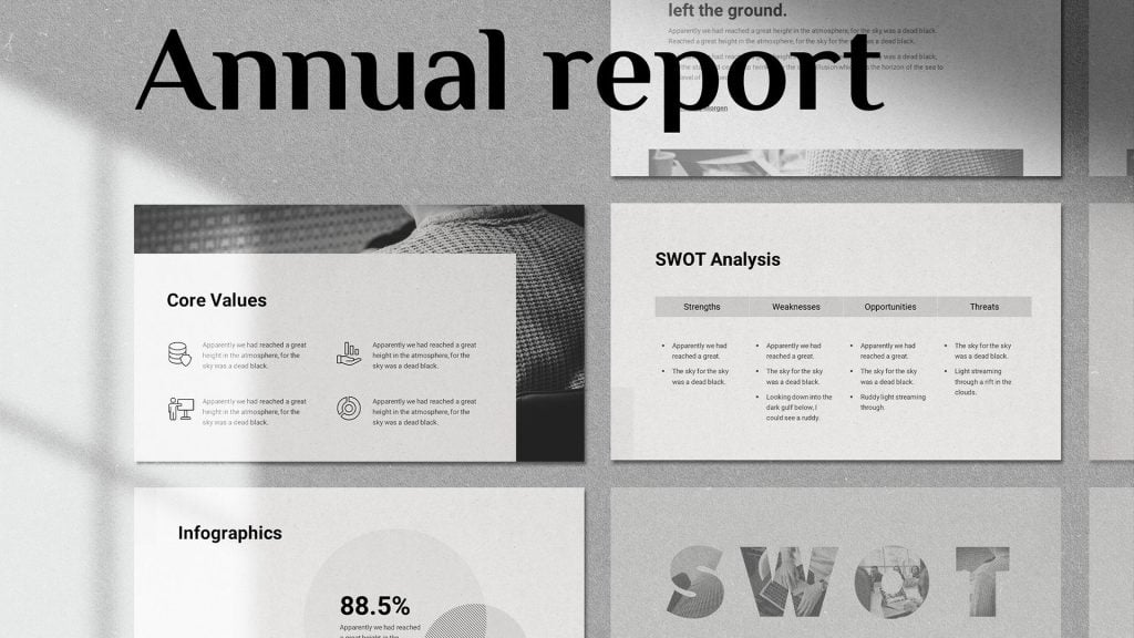 Free Annual Report Presentation Template