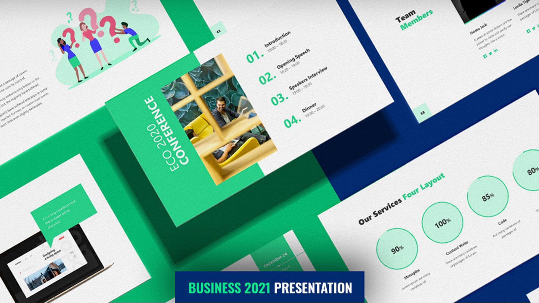 Free Business 2021 Animated Presentation