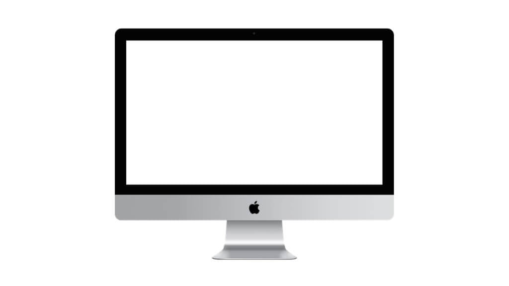 iMac mockup PowerPoint Template
