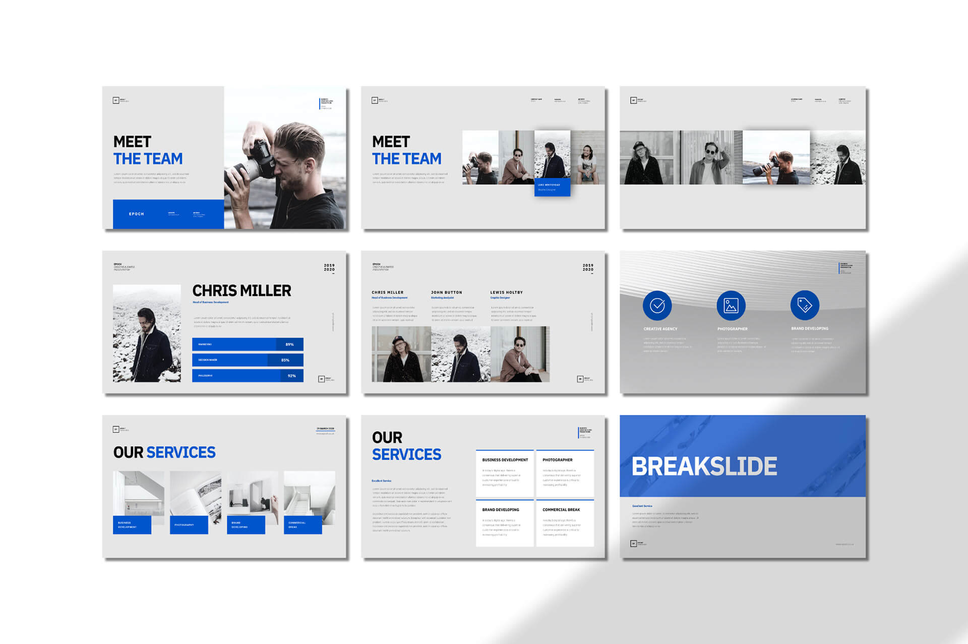 Epoch Keynote Presentation Template | Just Free Slide