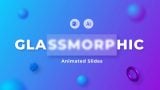 Free Animated Glassmorphic Presentation Template
