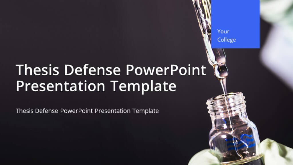 Thesis Defense PowerPoint Presentation Template 2