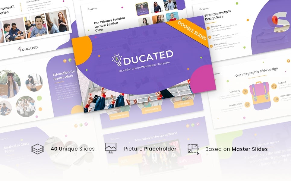 Educated – Education Course Google Slides