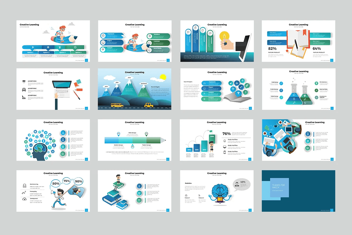 Презентация с инфографикой