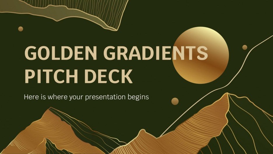 Golden Gradients Pitch Deck
