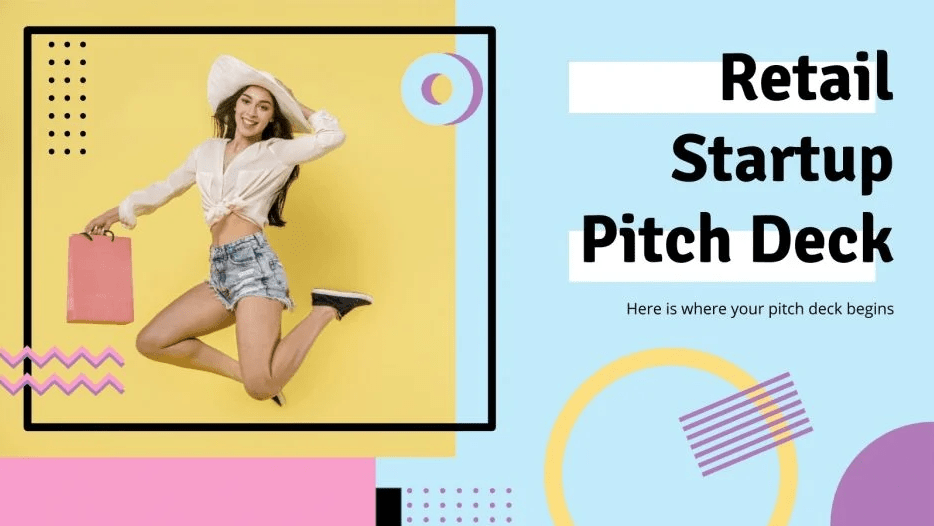 Retail Start-up Pitch deck presentation