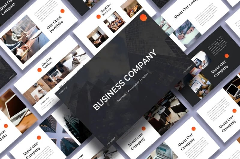 Business Company – Presentation PowerPoint Template