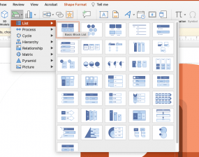 How to Adding SmartArt in PowerPoint? - Just Free Slide