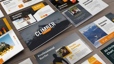Climber - Extreme Powerpoint Template