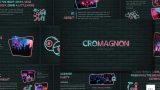 Cromagnon - Creative Nightlife PowerPoint Template Free Download