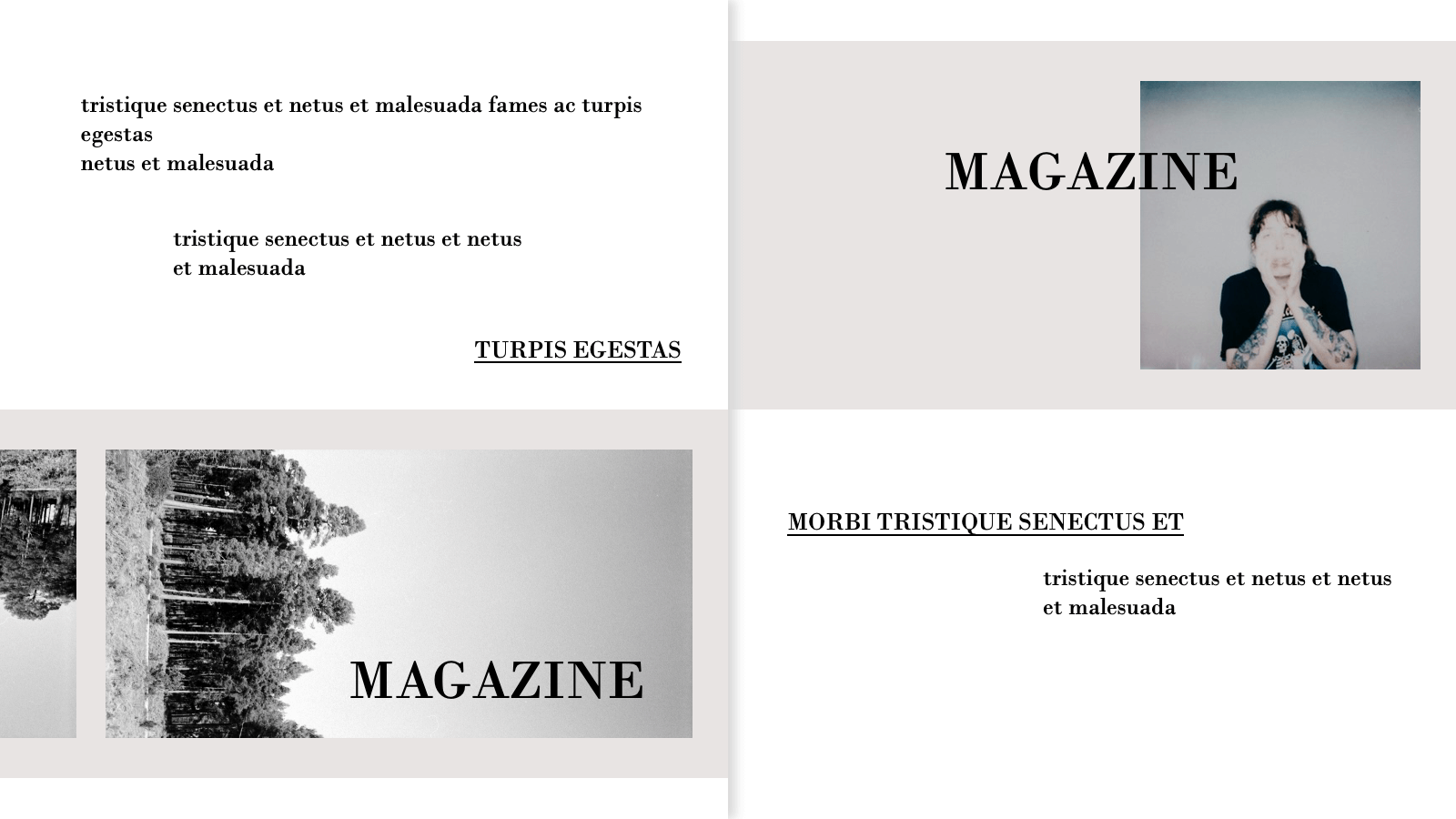 Fashion Magazine PPT Template8