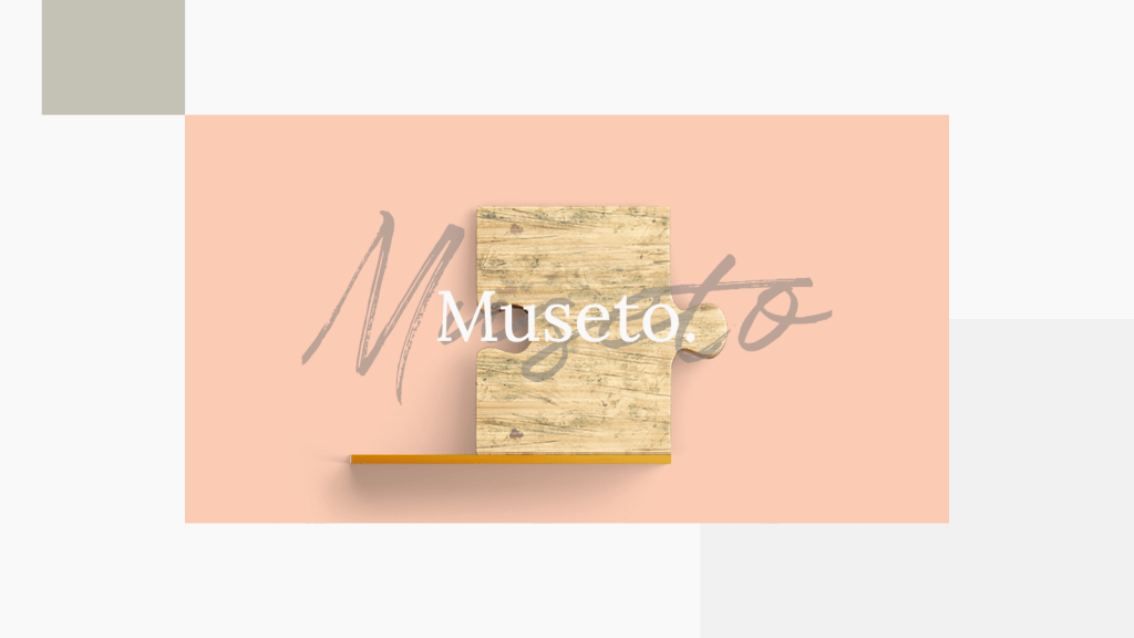 Cover page of Musetto Powerpoint Template