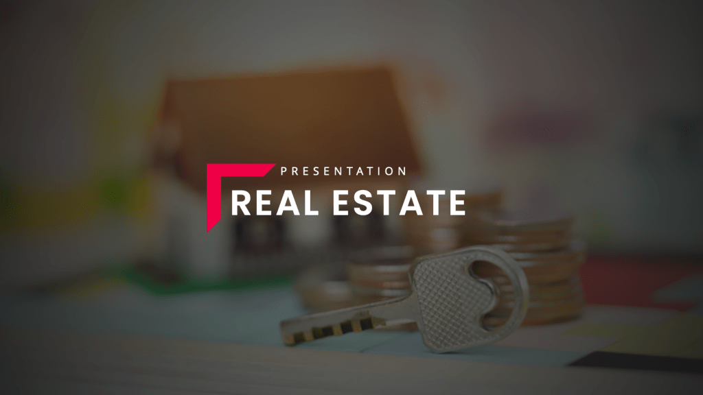 cover page -Real Estate - Free Property Powerpoint Themes